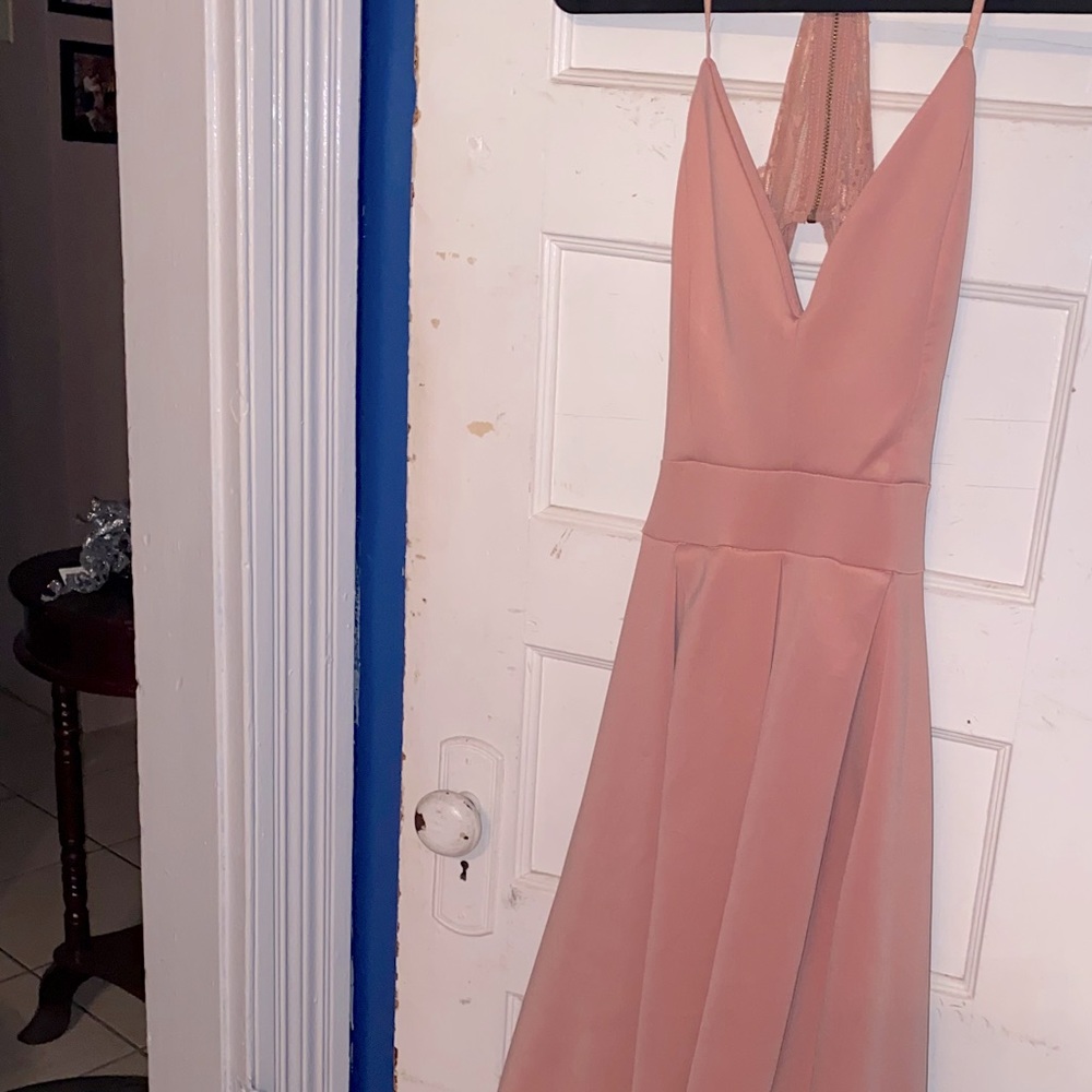 Blush dress